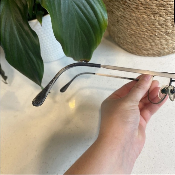 Vintage L’Amy Portico F Aviator Eyeglasses Frames Only - 140mm E051 F621 France - Picture 8 of 8